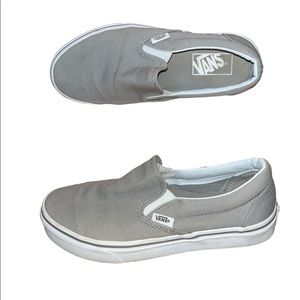 Vans classic slip on grey
